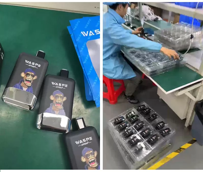 waspe 40000 puffs production line