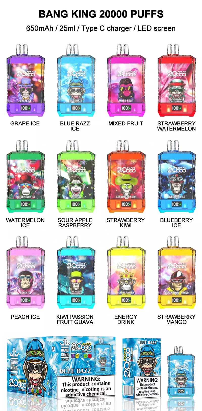 bang king 20000 puffs 