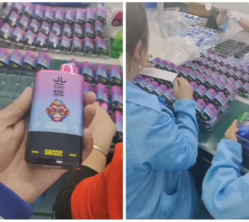 bang king 50000 puffs production line