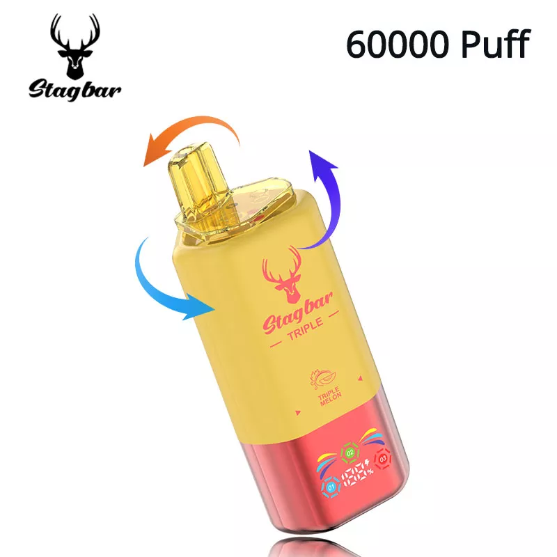 stagbar triple 60000 puffs 10 flavors
