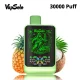 vapsolo galaxy 30000 puffs full screen Pineapple coconut