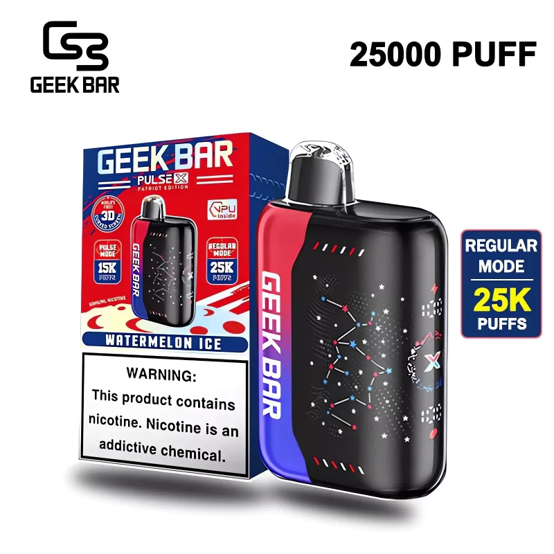Geek Bar pulse X 25k puffs canada
