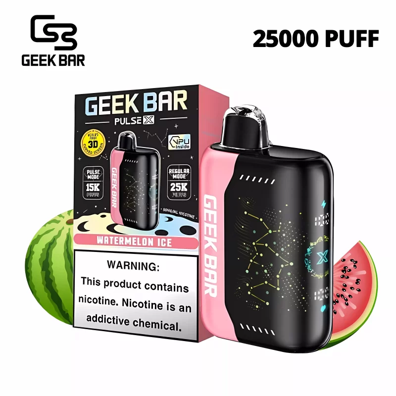 geek bar pulse x 25000 puffs