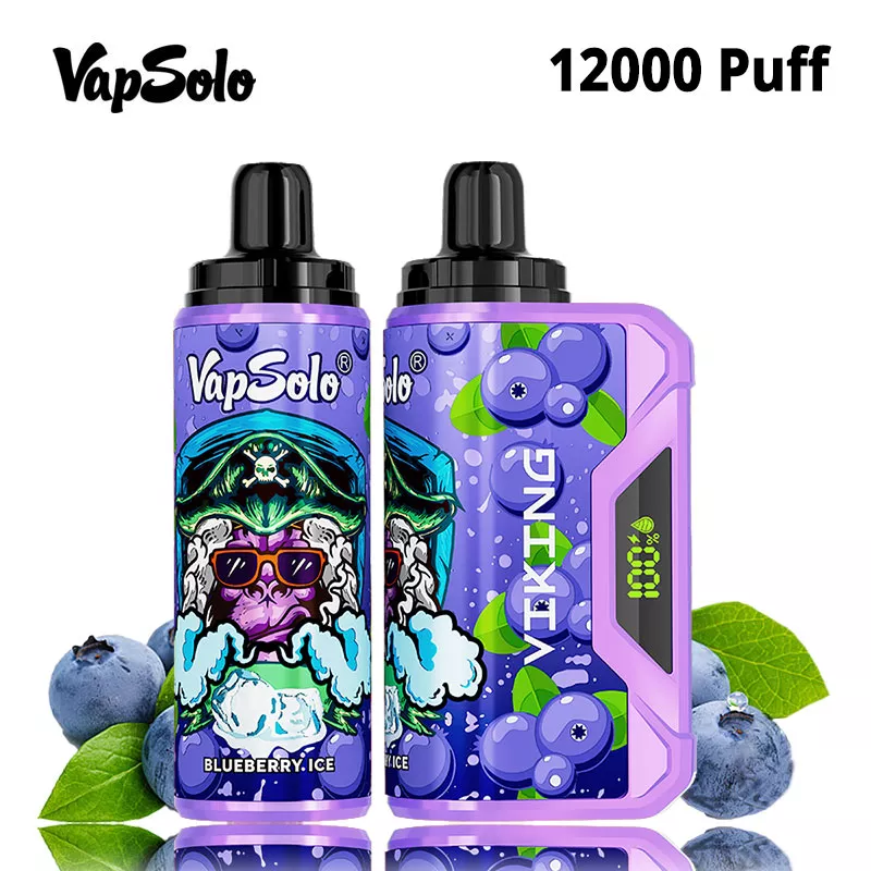 vapsolo viking 12000 puffs blueberry ice