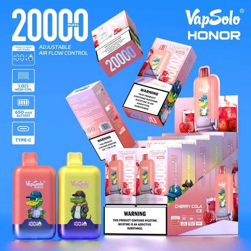 vapsolo honor 20000 puffs disposable vape