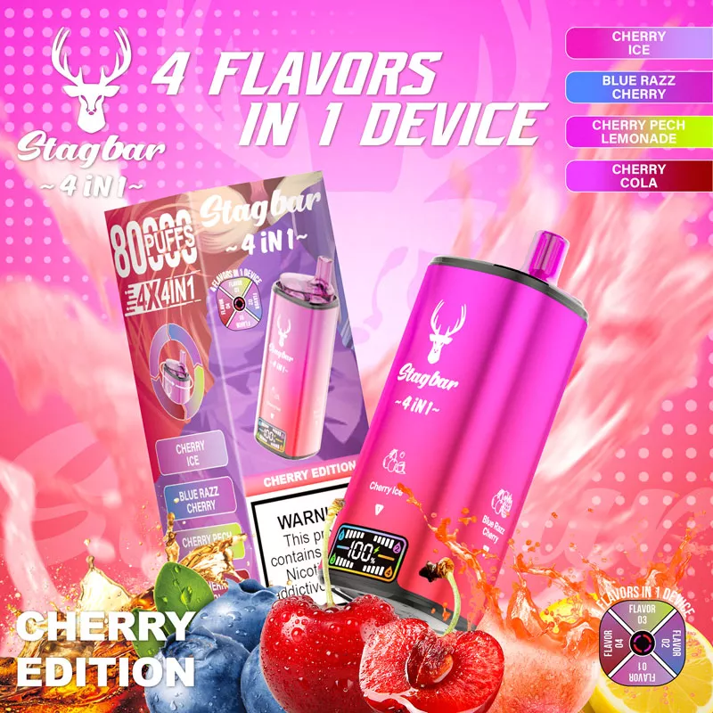 stagbar 80k puffs vape 4 in 1 vapsolo Spain Germany Poland