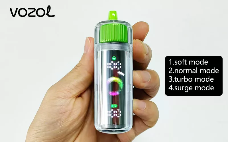 Vozol Vista 40000 Puffs 40k disposable Vape 4mode power liquid digital