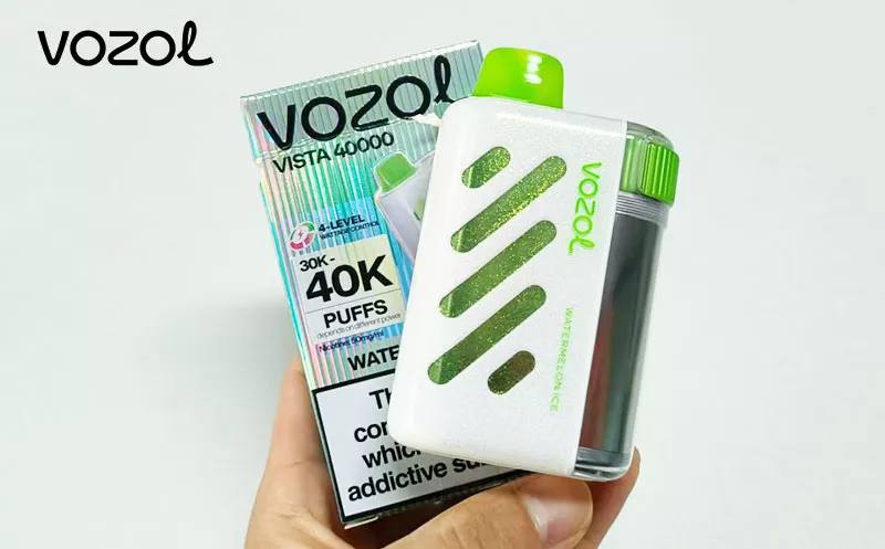Vozol Vista 40k puffs 40000 puff vape package