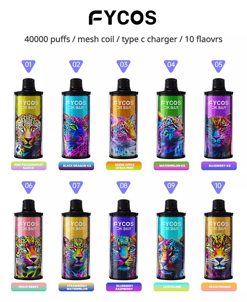 fycos dkbar 40k puffs vapsolo razz bar 15k 30k puffs flavors list