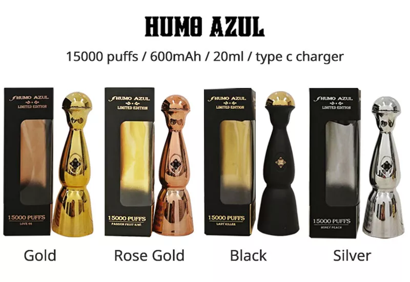 humo azul vape limited edition 15000 puffs 15k flavor list