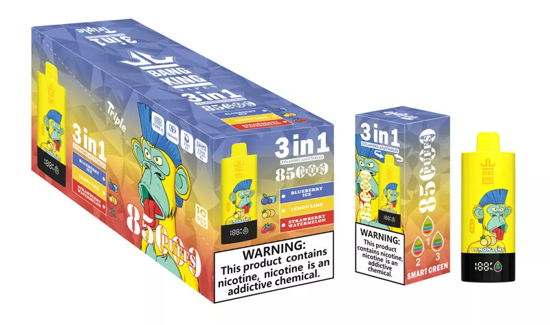 bang king 85000 puffs vapsolo triple vape 3 in 1 package 85k puff