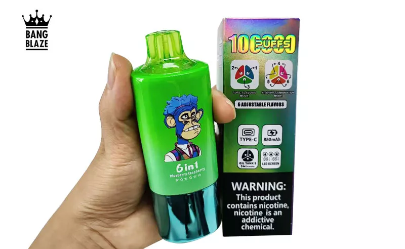bang blaze 100k puffs 6 in 1 vape package