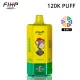 fihp 120k puffs 6 in 1 vape 6 flavors