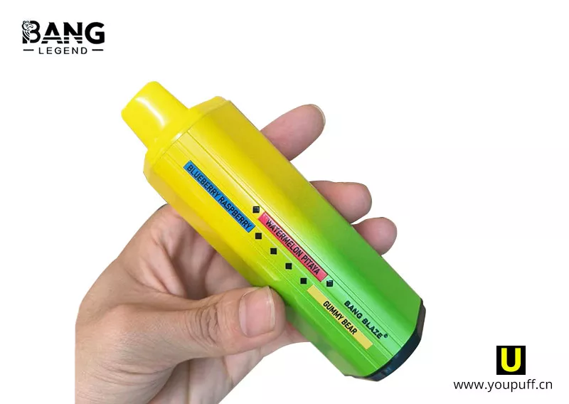 Bang Legend 110k Puffs 3 in 1 Vape back side