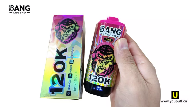 bang legend 120k puffs 5 in 1 package
