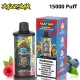 razz bar 15000 puffs blueberry raspberry lemon 15k vape