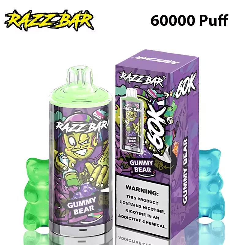 razz bar crystal 60k 60000 puffs gummy bear razz bar crystal 60k 60000 puffs gummy bear