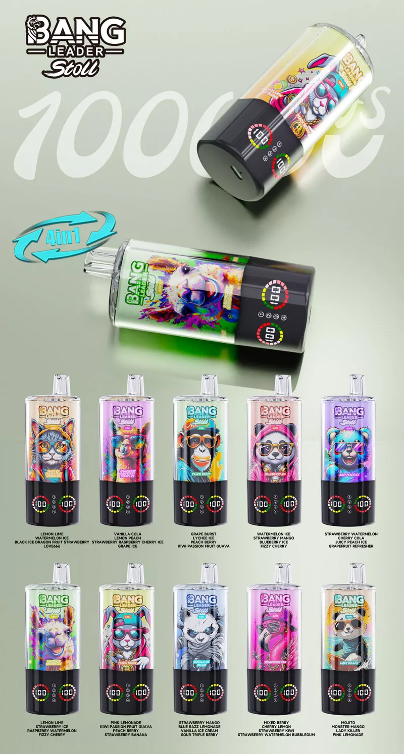 bang leader 4 in 1 vape 100k puffs 10 flavor list