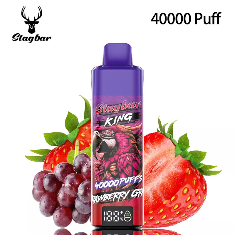 stag bar vape 40000 puffs strawberry grape stag bar vape 40000 puffs strawberry grape