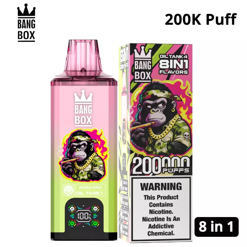 bang box 200k puffs 8 in 1 vape 10 flavors digital vapes bang box 200k puffs 8 in 1 vape 10 flavors digital vapes