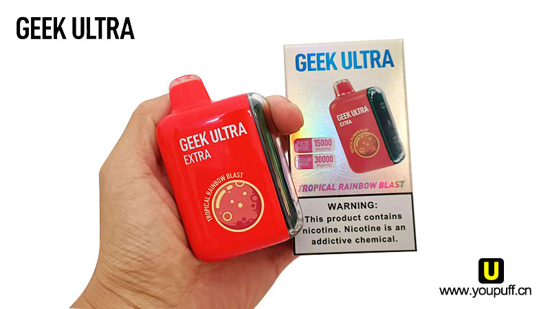 geek ultra 30k puffs vape  package
