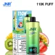 JNR 110K puffs 3 in 1 vape digital display