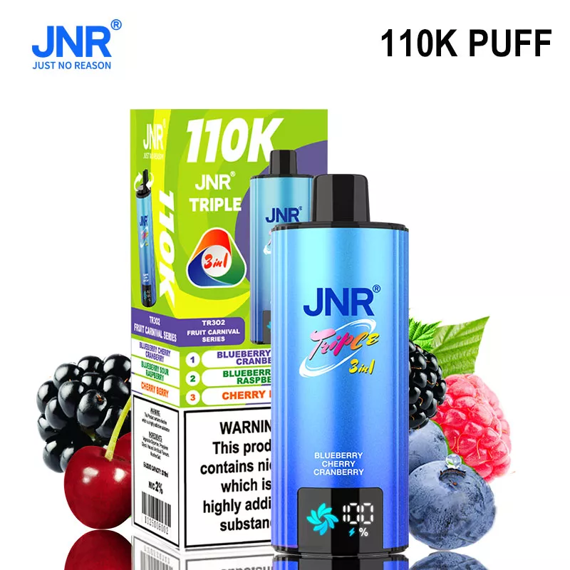 JNR 110K puffs 3 in 1 vape 10 flavor original manufacturer JNR 110K puffs 3 in 1 vape 10 flavor original manufacturer