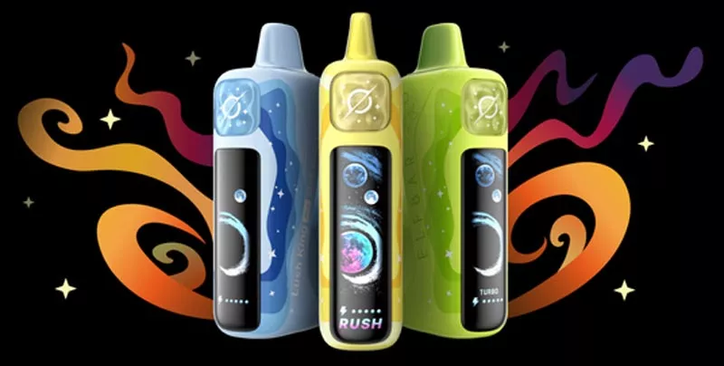 eflbar lush king pro 40k puffs digital display